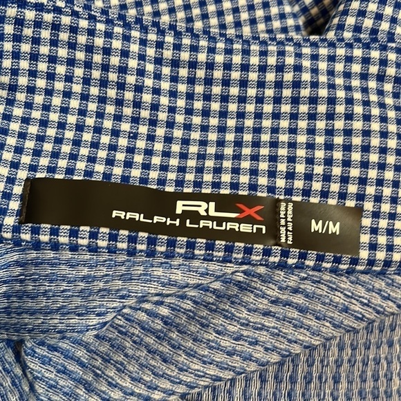 Rlx Ralph Lauren Checkered 2015 US Open Chambers Bay Shirt - Picture 7 of 9